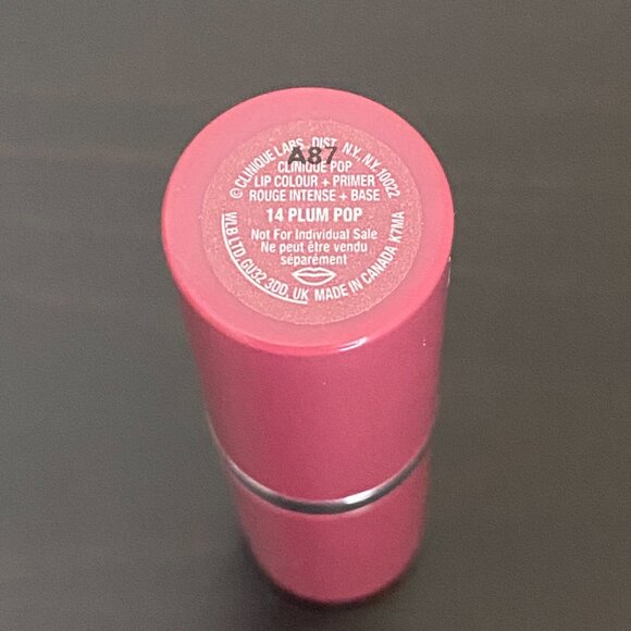 Clinique Pop Lip Colour + Primer in PLUM POP - Picture 10 of 11